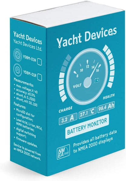 Yacht Devices Batterij Monitor