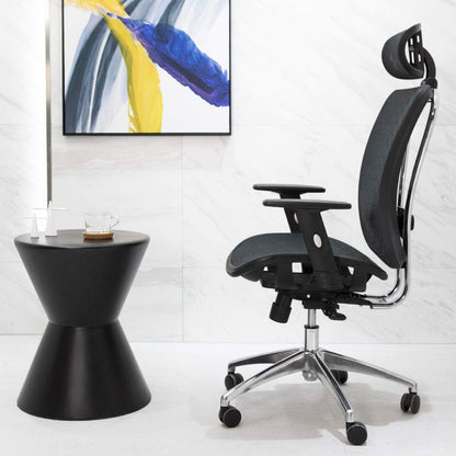 Bureaustoel – Computerstoel – Werkstoel – Bureaustoel Ergonomisch – Office Chair – Verstelbare Lendensteun – EN1335-Gecertificeerd – Belastbaar Tot 150 Kg