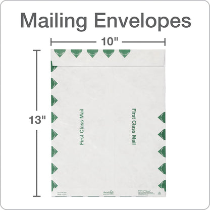 Survivor R1590 Tyvek USPS First Class Mailer, 10 x 13, wit (doos van 100)
