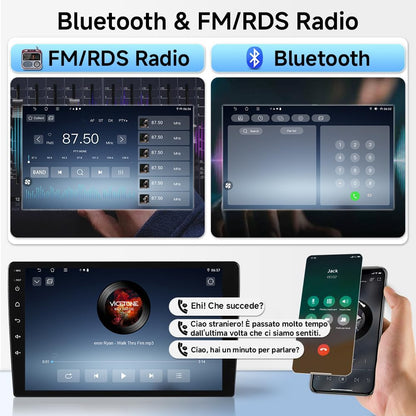 Autoradio voor Renault Megane III 2009-2015 Android 15 Car Stereo 4 + 64GB Wireless Carplay 9 inch touchscreen GPS-navigatie Bluetooth 5.4, WiFi 6.0, DSP, Dual USB