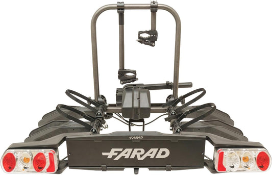 FARAD Fietsendrager voor trekhaak Susa voor e-bikes en Fatbikes (2 fietsen)