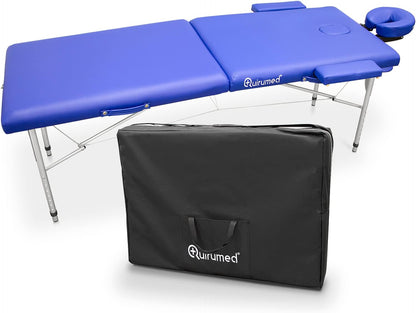 Opvouwbare Massagetafel Rood – Behandeltafel – Massagebank – Massage Tafel – Fysiotafel – Aluminium Frame – 6-Voudig Verstelbaar