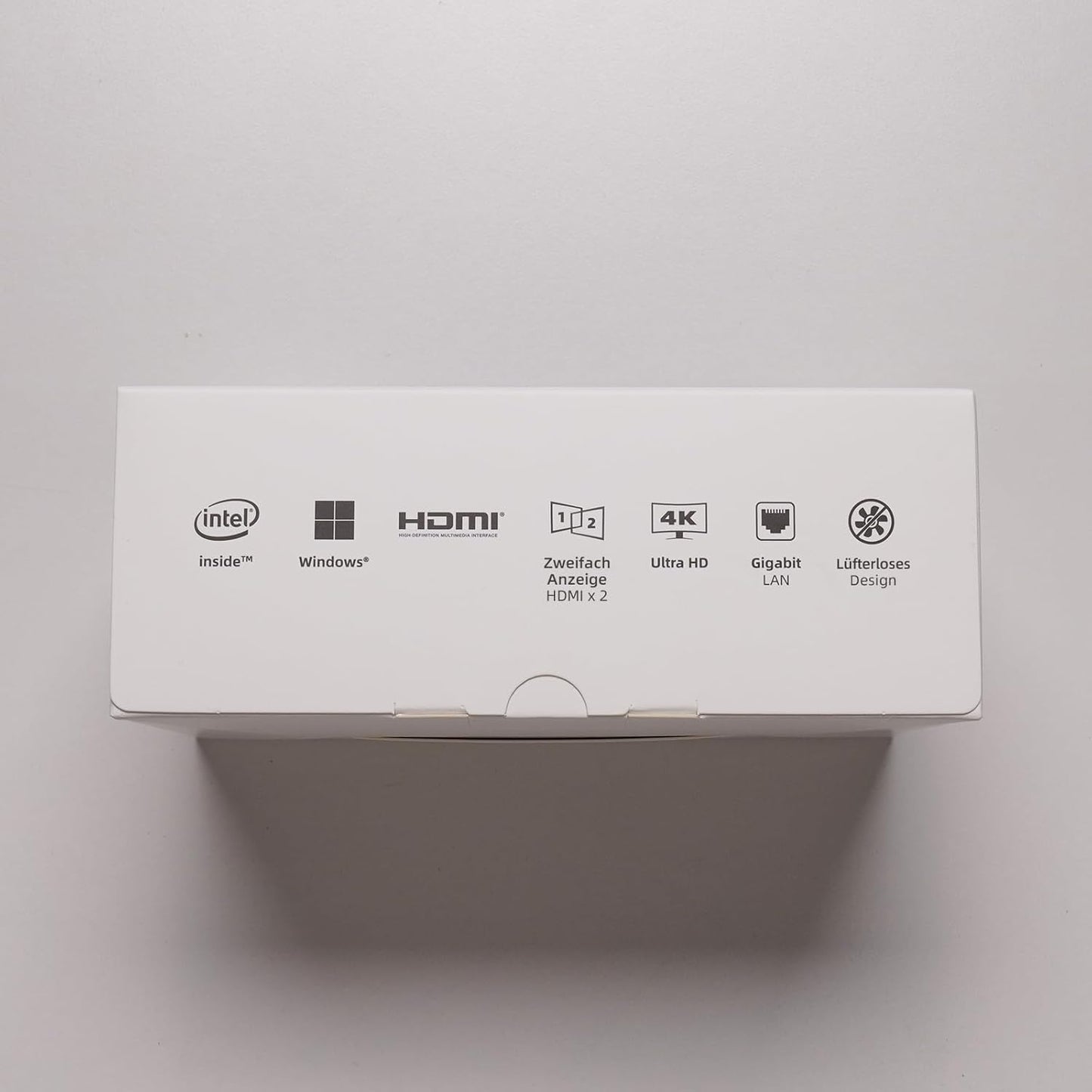 Mini PC, MeLE Quieter3Q Celeron N5105 8GB 128GB Micro Computer Fanless Kleine Desktop Servers met Gigabit Ethernet 2.4G&5G Wifi, Dual 4K HDMI, VESA voor Kantoor/Studie/Thuis