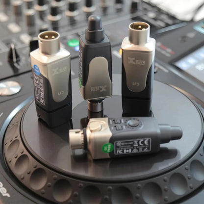 XVIVE DUAL DRAADLOZE AUDIOSYSTEEM VOOR AUDIO - ZWART