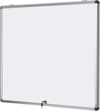 Bi-Office VT350109150 Enclore magnetische vitrine met scharnieren, plafond, 874x603 mm