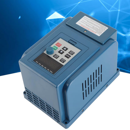 Garosa Frequentieomvormer 4KW, AC 380V 3-Fase VFD Snelheidsregelaar, Digitaal Display, Waterdicht, 12A, voor CNC-Frezen