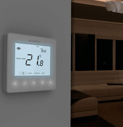 Heatmiser NeoStat-HW V2 - Warm Water Programmeur - Glacier White