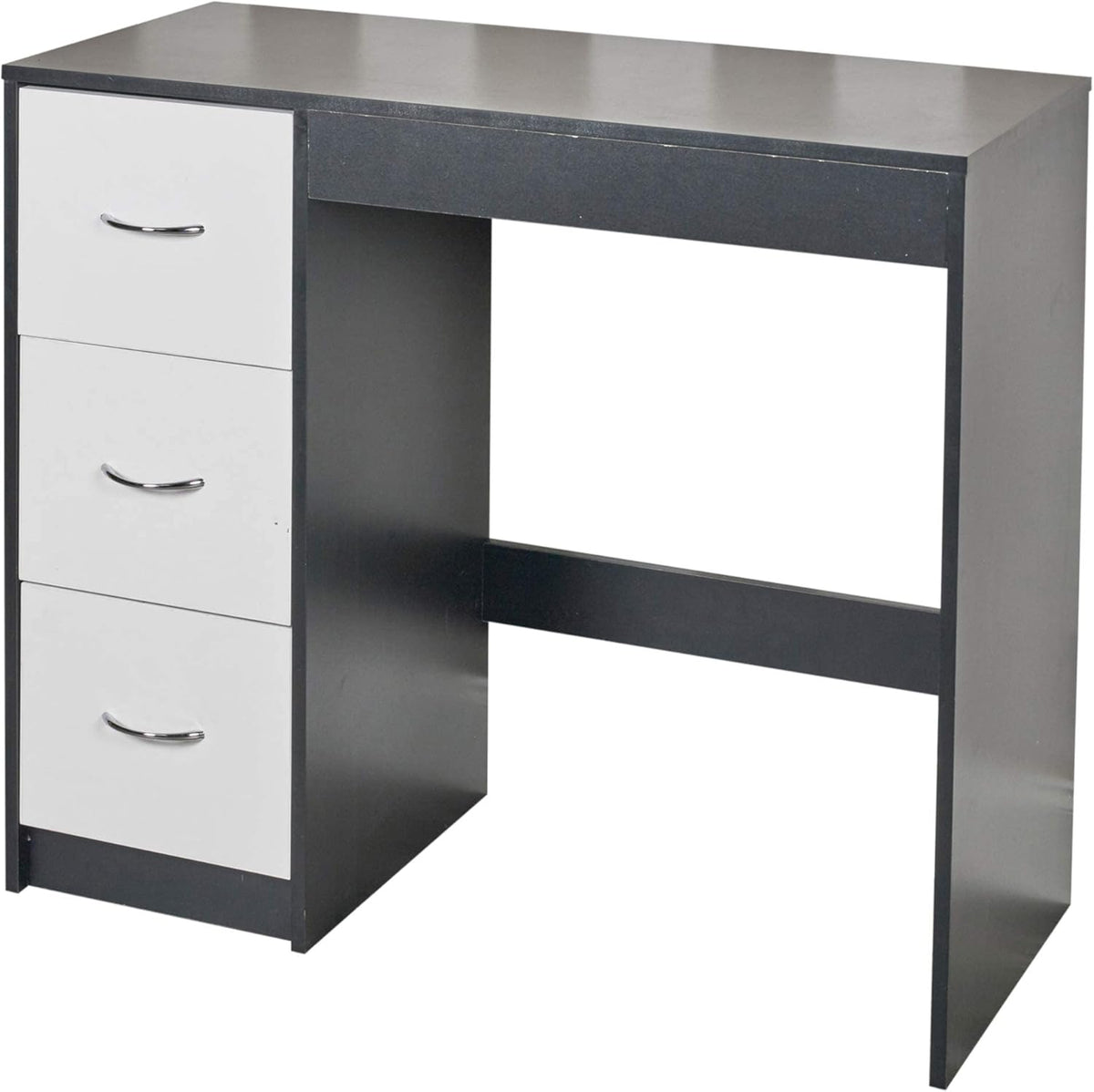 URBNLIVING 3 drawer wooden bedroom sideboard table - QUORE