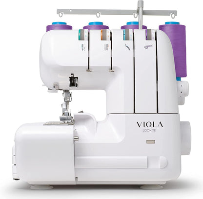 Overlock-naaimachine – Overlockmachine – Lockmachine – Naaimachine – Kettingsteekmachine – Voor Beginners – 12 Steken – Differentieel Transport