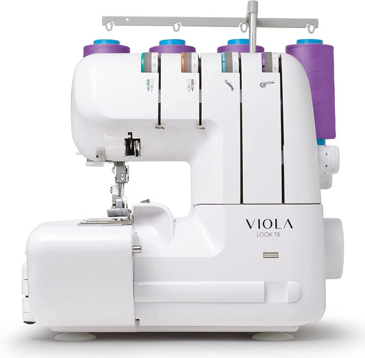Overlock-naaimachine – Overlockmachine – Lockmachine – Naaimachine – Kettingsteekmachine – Voor Beginners – 12 Steken – Differentieel Transport