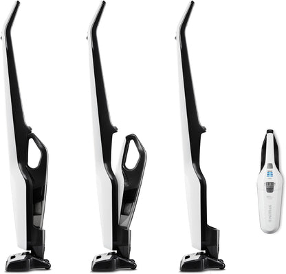 Nilfisk Easy 2-in-1 Steelstofzuiger – Snoerloos en Zakloos – Steelstofzuiger en Handstofzuiger, 36V – Wit