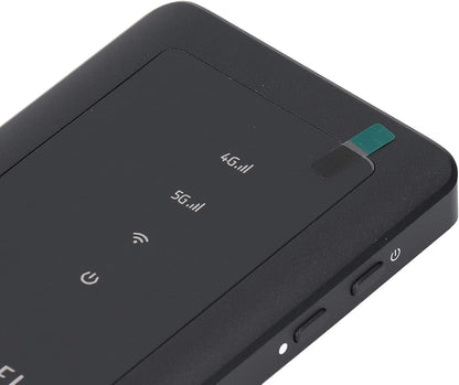 5G Wifi Draagbare Mobiele Hotspot, Dual Band Wifi, 5G Hoge Snelheid, Lage Latentie, Tot 16 Apparaten, voor Telefoons, Laptops, Tablets, Gameconsoles, voor Reizen en Kamperen