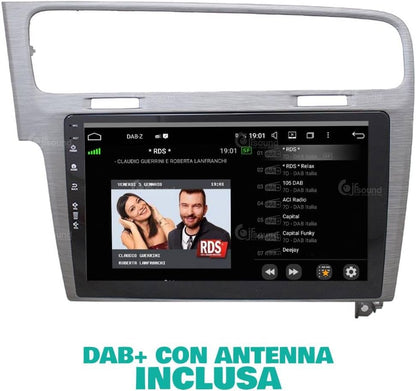 Autoradio Volkswagen Golf 7 – Multimedia Speler – Navigatiesysteem – Car Stereo – Touchscreen Radio – 10 Inch Display – Android Auto & Apple CarPlay – Bluetooth & WiFi Connectivity