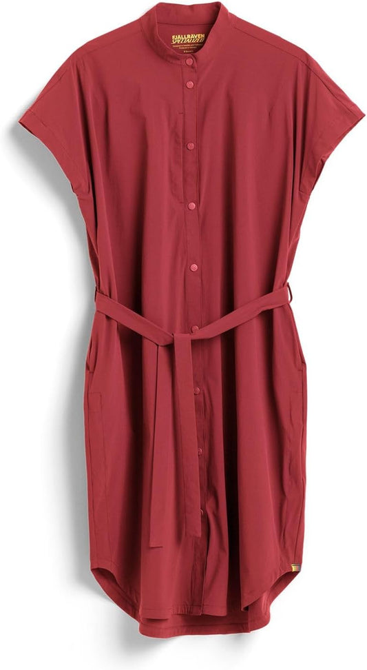 Fjällräven Saddle to Table Outdoorjurk voor dames, granaatrood, L, POMEGRANATE RED, L