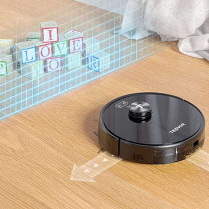 Robotstofzuiger – Stofzuigrobot – Zuigrobot – Dweilrobot – LiDAR Robotstofzuiger – 2200 Pa Zuigkracht – 120 Minuten Batterijduur