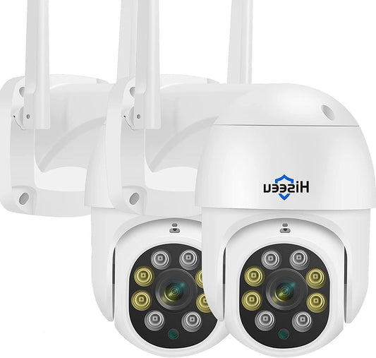 Beveiligingscamera Buiten – CCTV Camera – Bewakingscamera – Wifi Camera – PTZ Camera – 5MP Resolutie – Kleur Nachtzicht 360° Draaibaar