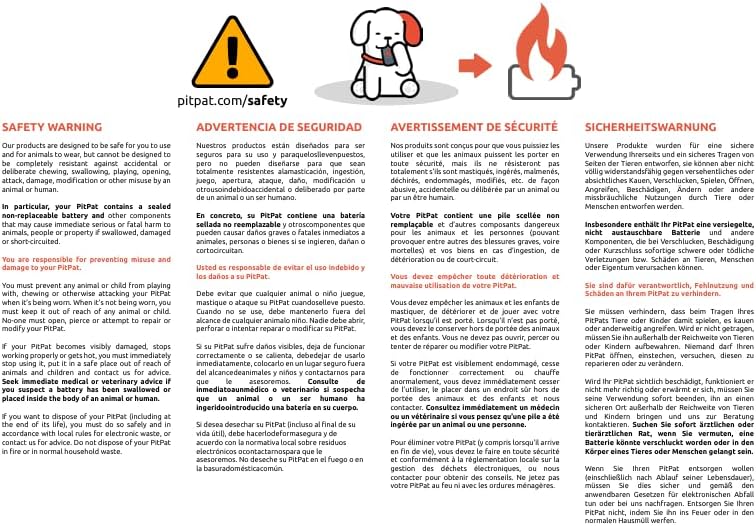 PitPat Dog GPS-tracker - Geen abonnement (Rood)