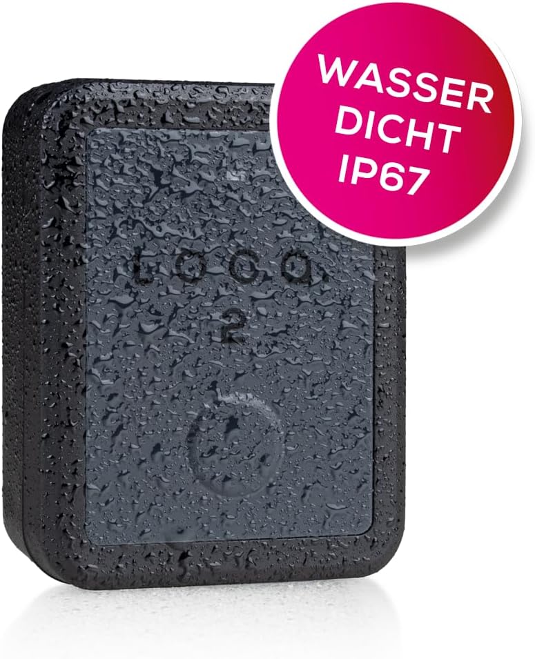 Loca 2 GPS Tracker - Geen abonnement nodig - 3 jaar batterijduur - Waterdicht (IP67) - GPS tracker voor Auto, scooter, camper, fiets, boot of koffer