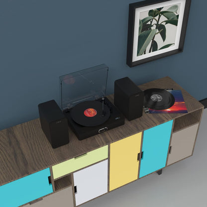 JAM The Sound Stream+ Turntable - Black