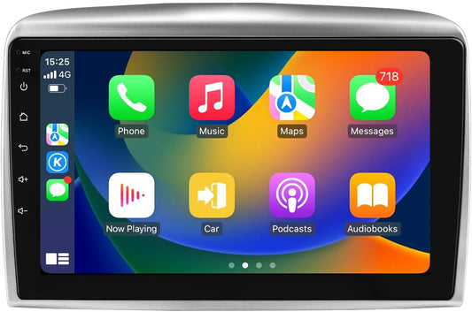 Ossuret Autoradio voor Lancia Ypsilon (2006-2011), 9 Inch Android 13 Aanraakscherm 2+32GB GPS Navigatie met Carplay Android Auto WiFi Bluetooth Stuurwielbediening DSP USB