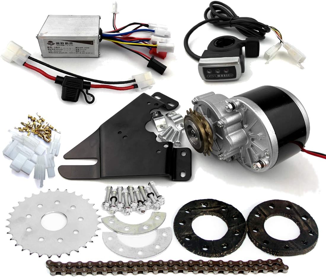<font dir="auto" style="vertical-align: inherit;"><font dir="auto" style="vertical-align: inherit;">        New Electric Arrival Conversion 24V/36V 250W for Common Bicycle Left Chain Drive Custom-Made for Electric Derailleur Bike Replacement       </font>