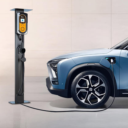 Universele Wallbox Standaard, Wallbox Standaard - Weerbestendige Standaard, Standaardmontagepaal Met Regenbescherming, Standaard voor Wallbox Laadstations voor Elektrische Auto's