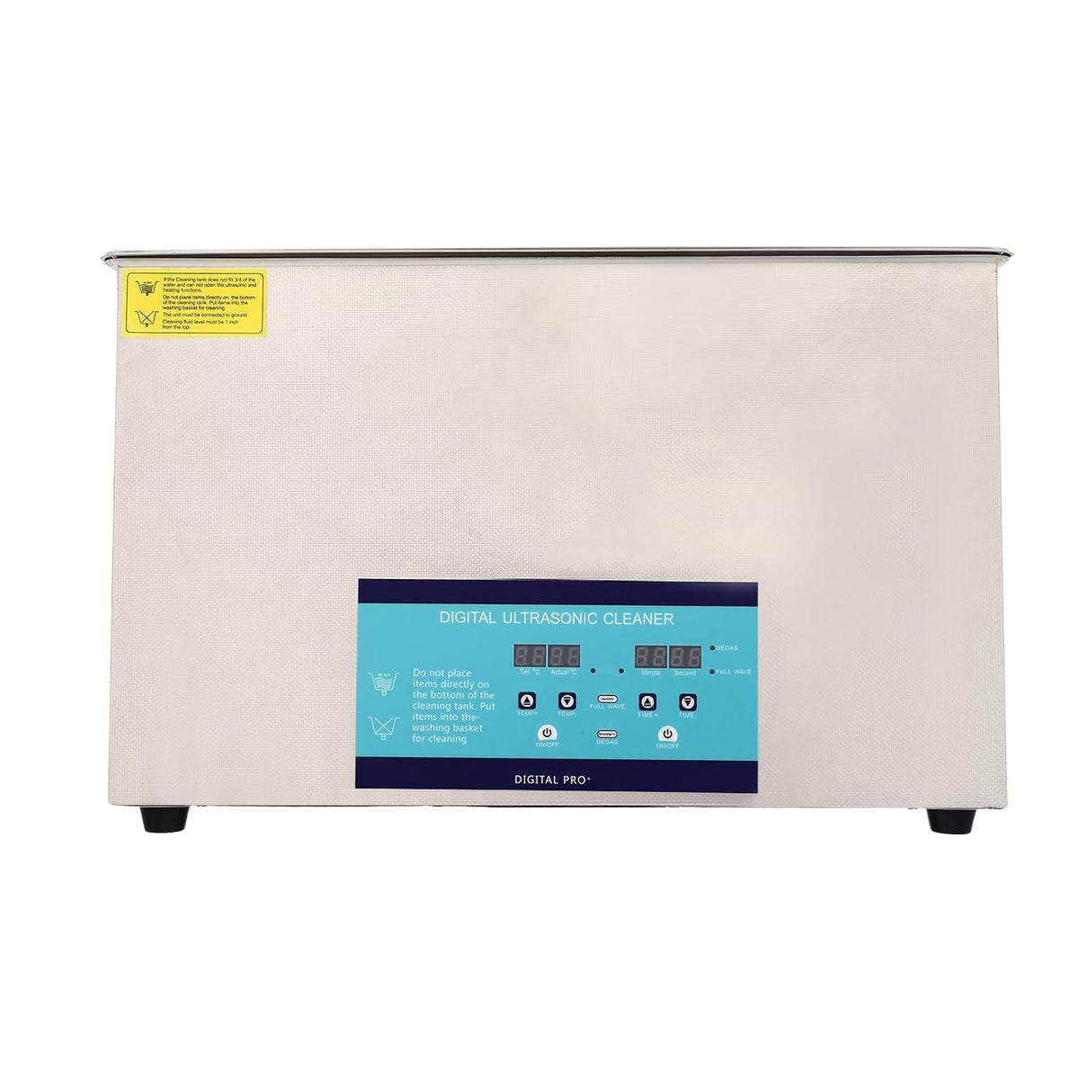 Ultrasone Reiniger – Ultrasoon Schoonmaakapparaat – Ultrasoon Bad – Ultrasone Reinigingsmachine – Professionele Ultrasone Reiniger – 30 Liter Capaciteit – Instelbare Timer & Temperatuur