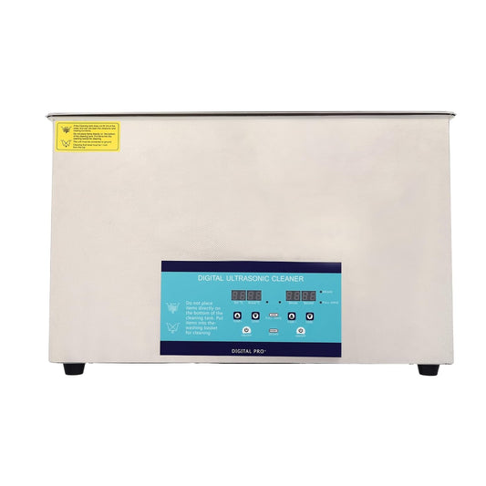 Ultrasone Reiniger – Ultrasoon Schoonmaakapparaat – Ultrasoon Bad – Ultrasone Reinigingsmachine – Professionele Ultrasone Reiniger – 30 Liter Capaciteit – Instelbare Timer & Temperatuur