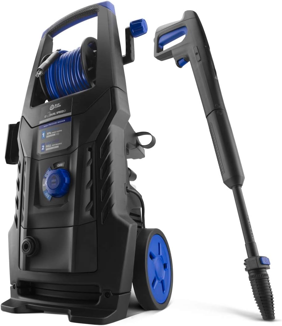 Hogedrukreiniger – Waterdrukreiniger – Spuitinstallatie – Sproei-installatie – Schoonmaakapparaat – Dual Speed System – 2200 Watt Vermogen – 160 Bar Druk