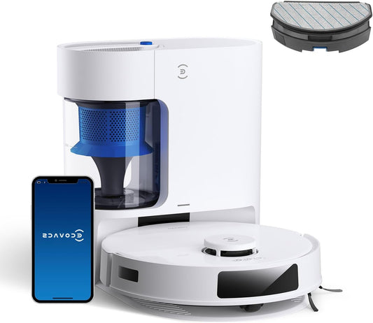 Robotstofzuiger – Robotstofzuiger Zonder Snoer – Automatische Stofzuiger – Smart Cleaner – N20 Pro Plus Variant – 8000 Pa Krachtige Zuigkracht – PureCyclone Antikleef Technologie - QUORE