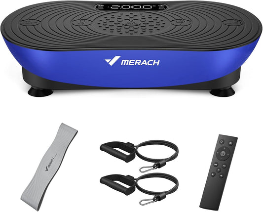 Trilplaat – Vibratieplaat – Fitnessplaat – Trainingsplatform – Spiertrainer – 99 Intensiteitsniveaus – Ingebouwde Bluetooth Speaker