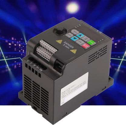 SKI780 Mini VFD 220 V / 380 V omvormer carico Convertitore di frequenza variabele omvormer monofase/trifase CA per motor trifase 0,75/1,5/2,2 kW (220VAC 2,2kW)