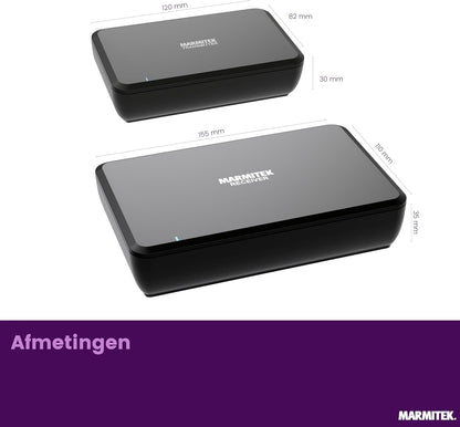Draadloze Audiozender voor Luidsprekers - Marmitek Speaker Anywhere 650 Audiozender - geen vertraging- draadloze surround-luidsprekerverbinding