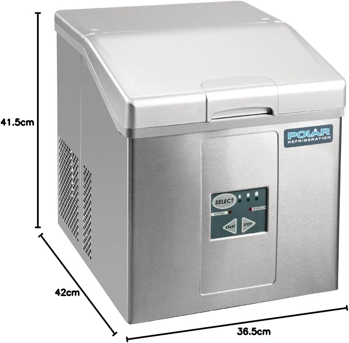 Polar IJsblokjesmachine tafelapparaat 17kg