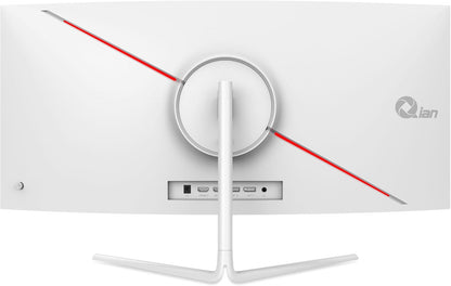 Gebogen Qian 30" Monitor Ultra-Wide FHD | 2560x1080 | VA-paneel | Beeldverhouding 21:9 | Adaptive Sync | 200 Hz | Reactietijd 10ms | Verstelbaar | VESA | HDMI 2.0 / DisplayPort 1.4 | QMC-VA30-02