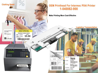 Nieuwe Thermische Printkop voor Intermec PX4i PX4E Barcode Printer Label Industriële Printkop (PX4i-203DPI)