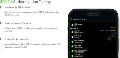 IO retetester NE1E netool.io Lite Smarter retetester netwerk