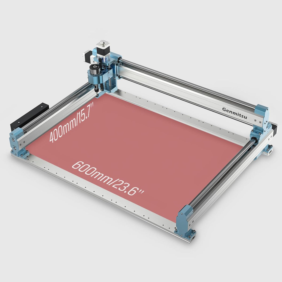 Genmitsu 4040-PRO X-Axis Extension Kit, 4040 Upgrade naar 6040, CNC-accessoires voor 4040-PRO CNC-routermachine, uitgebreid werkgebied 600 x 400 mm