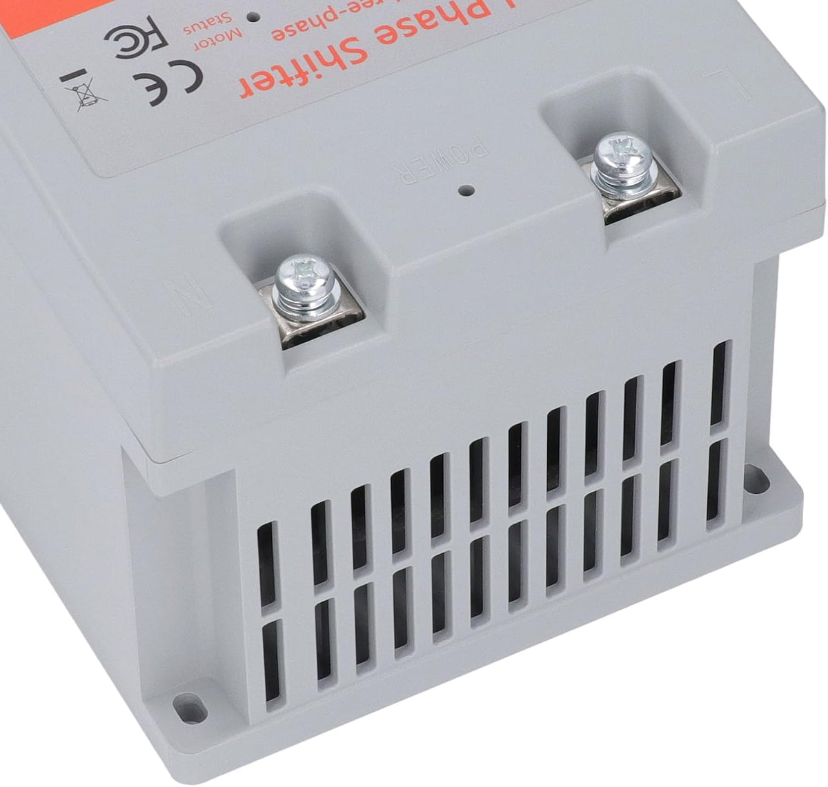 5 PK Digitale Faseconverter, Eenfase naar Driefase Omvormer voor Motorapparatuur, 9,8 x 5,9 x 5,3 inch, Energie-efficiënt, Compact Ontwerp