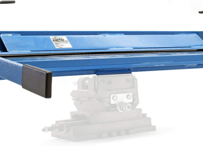 Plaatbuigmachine 550mm met max. 135° buighoek , 1,2mm plooicapaciteit, handmatige plaatbewerking
