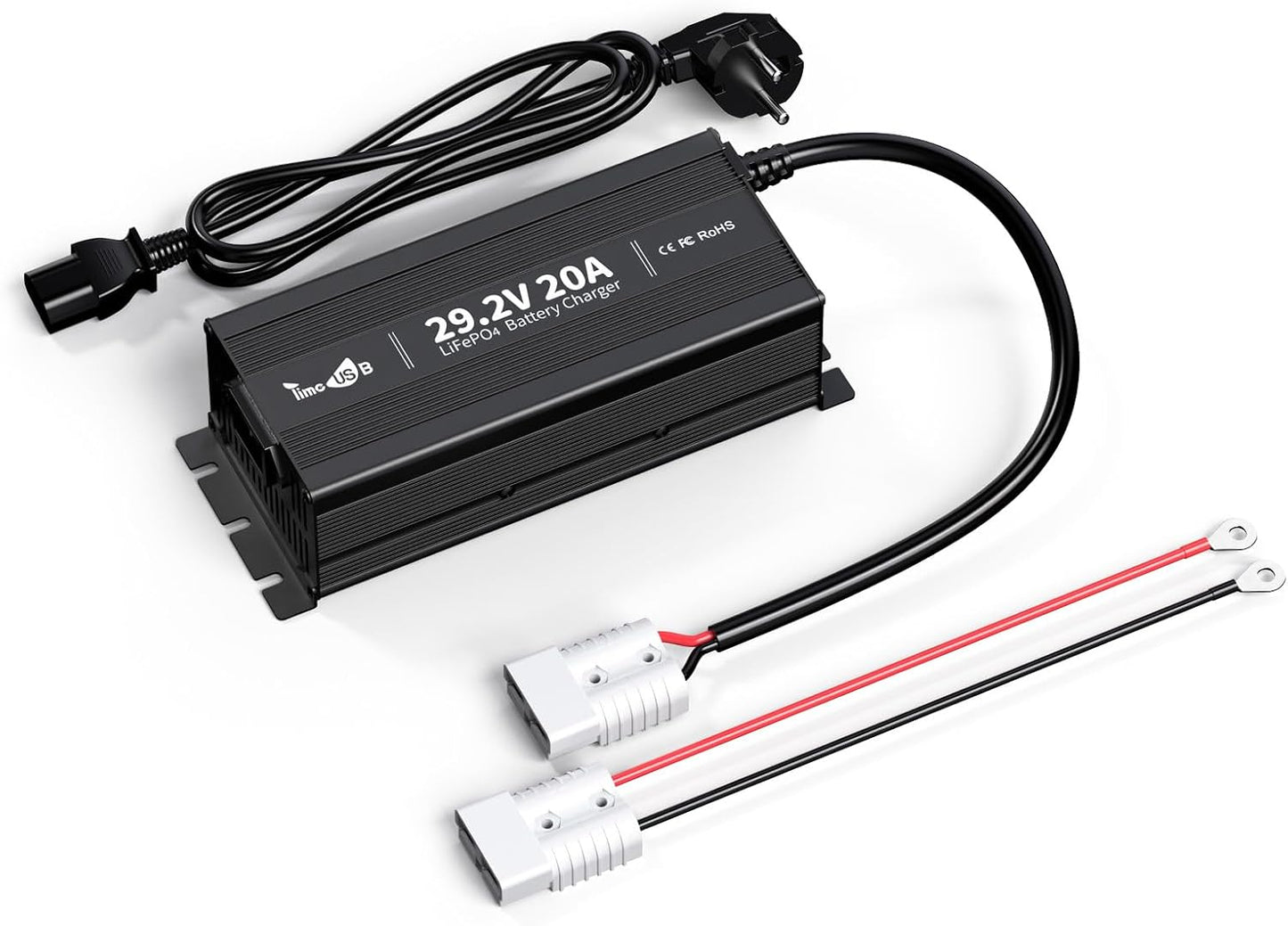 Acculader 24V LiFePO4 – Lithium Acculader – Batterijlader – Oplader 24 Volt – Battery Charger – 29,2V 20A – 0V Laadfunctie – Veiligheidsbeveiliging