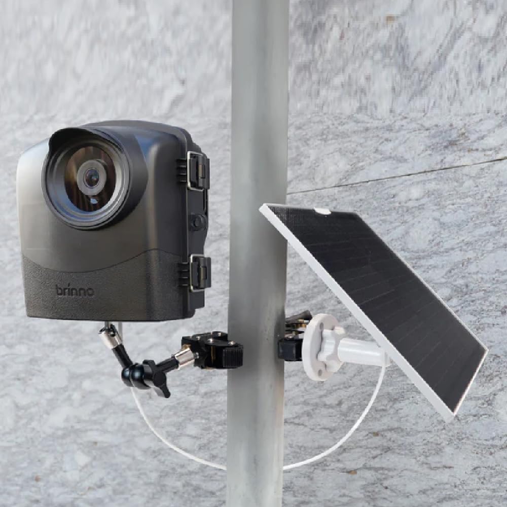 Brinno - ASP1000-P Solar Power Kit - Time-lapse camera - Solar panel for Brinno camera       </font></font>
