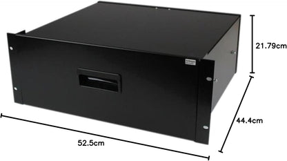 StarTech.com 4 HE Rack lade - 25 kg - 4 HE stalen laden voor 19 inch AV/Sever/netwerkapparatuur rek of kast (4UDRAWER)
