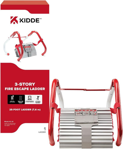 Kidde KL3S Noodladder, 3 etages, 7,6 m.