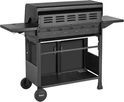 TAINO Brando Gas Barbecue 6 + 1 6 Burners Side Burner BBQ Grill Trolley Gas Grill Grill - QUORE