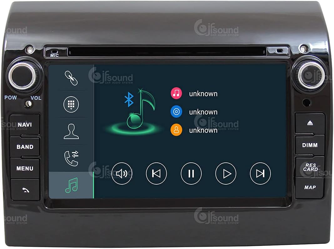 Specifieke autoradio voor Fiat Ducato 290 Android GPS Bluetooth WiFi USB DAB+ Touchscreen 7" 8core Carplay AndroidAuto