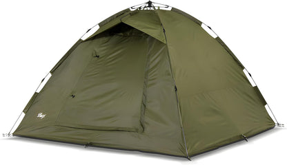 Lucx® Ruck Zuck Tent, vistent, 1-2 man bivvvvy, karpertent, campingtent, secondentent, snelopbouwtent