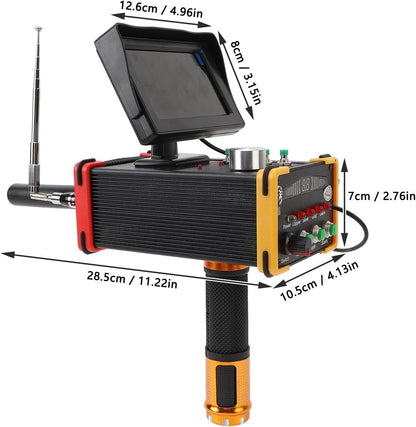 Metaaldetector – Metaalscanner – Metaalzoeker – Goudzoeker – Schatzoeker – 15 M Diepte – Groot LCD-Scherm Met Achtergrondverlichting
