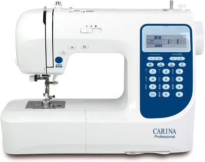 Carina 1014 Professional Naaimachine met Accessoires, Wit, 42 x 20 x 30 cm