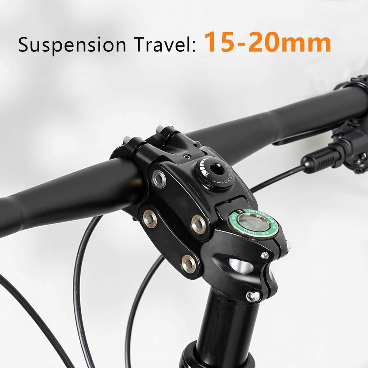 Stuurpen voor fietsen, schokabsorberend fietsstuur, stuurpen voor grind mountain road bike shock absorber stuurpen